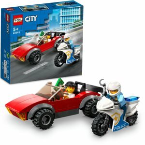 LEGO LEGO® City Rendőrségi motoros autós üldözés 60392