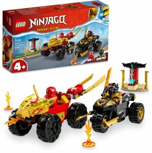 LEGO LEGO® NINJAGO® Kai és Ras autós és motoros csatája 71789