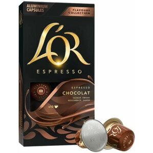 Kávékapszula L'OR Espresso Chocolate 10 db, Nespresso®* kávégépekhez
