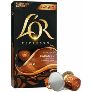 Kávékapszula L'OR Espresso Caramel 10 db Nespresso®* kávégépekhez