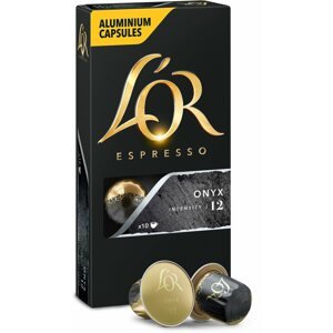 Kávékapszula L'OR Espresso Onyx 10db, alumínium