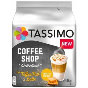 Kávékapszula TASSIMO Toffee Nut Latte 8 adag
