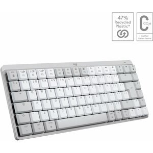 Billentyűzet Logitech MX Mini Mechanical for Mac Pale Grey - US INTL