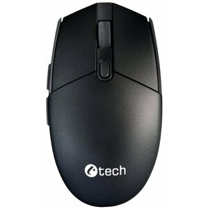 Egér C-TECH WLM-06S Silent Click, fekete-grafit