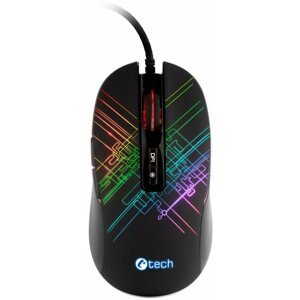 Gamer egér C-TECH Dusk GM-27L, fekete