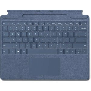Billentyűzet Microsoft Surface Pro X/Pro 8/Pro 9 Signature Keyboard Sapphire ENG + Slim Pen 2