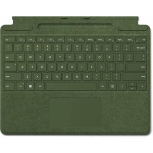 Billentyűzet Microsoft Surface Pro X / Pro 8 / Pro 9 Signature Keyboard Forest ENG