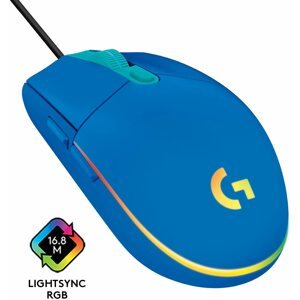 Gamer egér Logitech G203 LIGHTSYNC, Blue