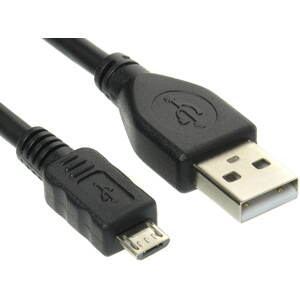 Adatkábel OEM USB-A 2.0 to microUSB - 0,5m