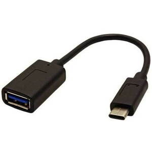 Adatkábel OEM USB 3.1 A (F) to USB C (M), 0,15m