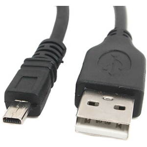 Adatkábel OEM USB A to MINI 8-pin, 1,8m, fekete