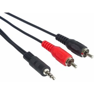 Audio kábel PremiumCord Jack kábel (3.5mm-2xCINCH M/M 15m)