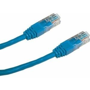 Hálózati kábel Datacom CAT5E UTP, 1m, kék