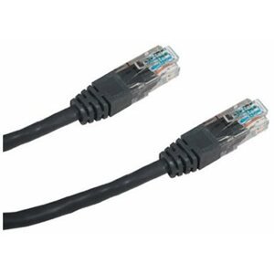 Hálózati kábel Datacom CAT5E UTP, 2m, fekete