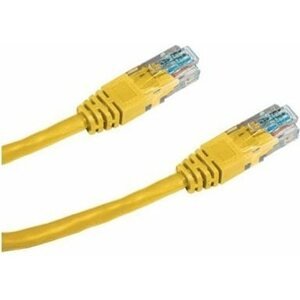 Hálózati kábel Datacom CAT5E UTP 2 m, sárga