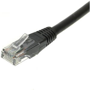 Hálózati kábel Datacom CAT6, UTP, 2m, fekete