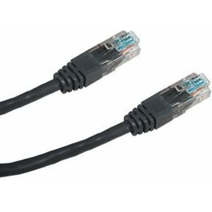 Hálózati kábel Datacom CAT5E UTP, 3m, fekete