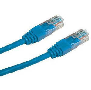 Hálózati kábel Datacom CAT5E UTP 7 m, kék