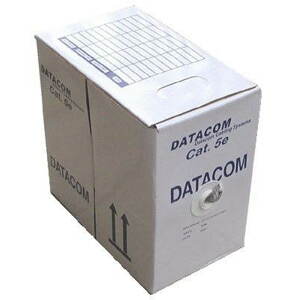 Hálózati kábel Datacom CAT5E, UTP, LSOH, 305 m/box