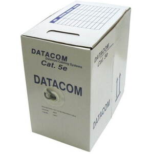Hálózati kábel Datacom CAT5E UTP, 305m/box