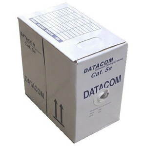 Hálózati kábel Datacom CAT5E, UTP, 305 m/box, fekete