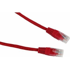 Hálózati kábel Datacom CAT5E UTP 1,5 m, piros