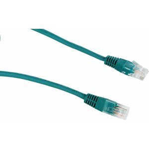 Hálózati kábel Datacom CAT5E UTP 1,5 m, zöld