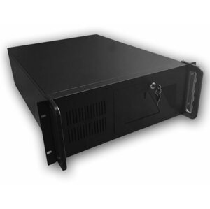 Számítógépház DATACOM 19" Case IPC 4U/585mm BK - PSU nélkül