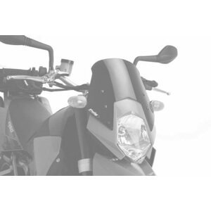 Motor plexi PUIG NEW. GEN SPORT füstszínű, KTM Superenduro 950 R (2006-2009) modellekhez