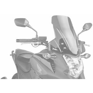 Motor plexi PUIG TOURING átlátszó, HONDA NC 750 X (2014-2015) modellekhez