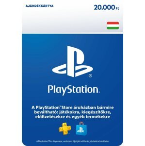 Feltöltőkártya PlayStation Store - Kredit 20000 Ft - PS4 HU Digital