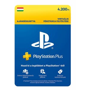 Feltöltőkártya PlayStation Plus Extra - 4200 Ft kredit (1M tagság) - HU