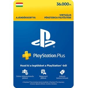 Feltöltőkártya PlayStation Plus Premium - 36000 Ft kredit (12M tagság) - HU