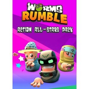 Videójáték kiegészítő Worms Rumble - Action All-Stars Pack - PC DIGITAL