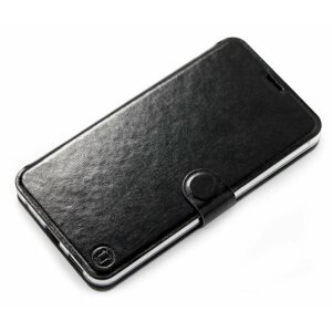 Mobiltelefon tok Mobiwear flip a Samsung Galaxy A23 / A23 5G készülékhez - Fekete&szürke