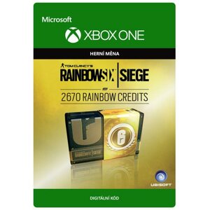 Videójáték kiegészítő Tom Clancy's Rainbow Six Siege Currency pack 2670 Rainbow credits - Xbox Digital