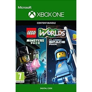Videójáték kiegészítő LEGO Worlds Classic Space Pack and Monsters Pack Bundle - Xbox Digital