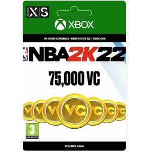 Videójáték kiegészítő NBA 2K22: 75,000 VC - Xbox Digital