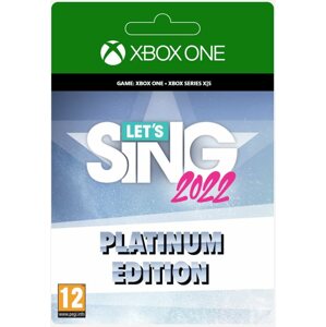 Konzol játék Lets Sing 2022: Platinum Edition - Xbox Series DIGITAL