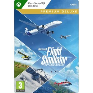 PC és XBOX játék Microsoft Flight Simulator 40th Anniversary - Premium Deluxe Edition - Xbox Series, PC DIGITAL