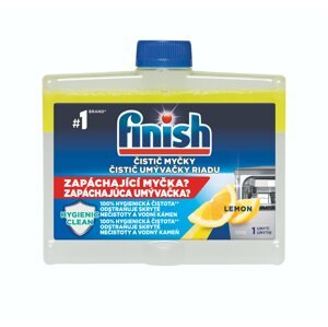 Mosogatógép tisztító FINISH Lemon mosogatógép tisztító 250 ml