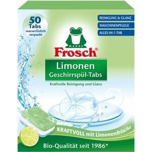 Mosogatógép tabletta FROSCH EKO All in One citrom (50 db)