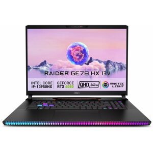 Gamer laptop MSI Raider GE78 HX