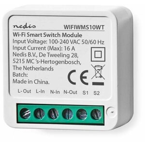 WiFi kapcsoló Nedis WIFIWMS10WT
