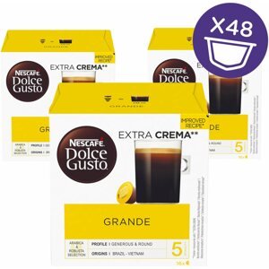 Kávékapszula NESCAFÉ® Dolce Gusto® Grande, 16 db csomagonként (3db)