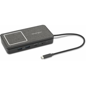 Dokkoló állomás Kensington SD1700p USB-C Dual 4K Portable Docking Station with Qi Charging