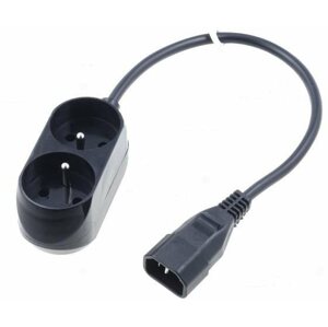 Átalakító OEM UPS adapter (2 aljzat)