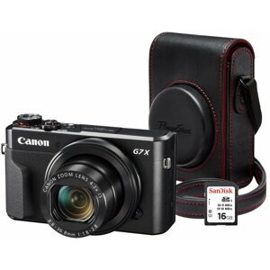 Digitális fényképezőgép Canon PowerShot G7 X Mark II Premium Kit