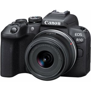 Digitális fényképezőgép Canon EOS R10 + RF-S 18-45mm IS STM