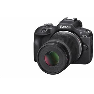 Digitális fényképezőgép Canon EOS R100 + RF-S 18-45mm IS STM + RF-S 55-210mm IS STM